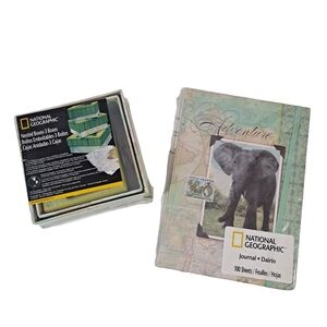 National Geographic Elephant Journal and Nesting Boxes NWT